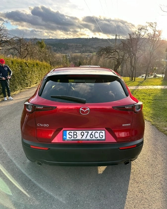 Mazda CX-30 cena 129900 przebieg: 53000, rok produkcji 2021 z Orzysz małe 29